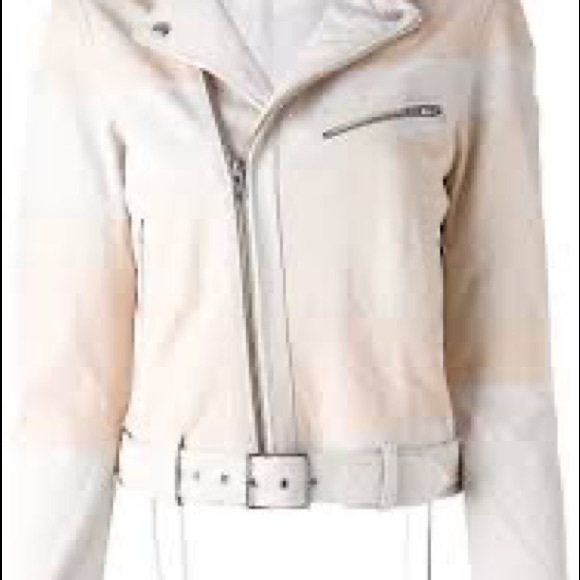 Iro Witney Leather Biker Jacket size 40 Large - Picture 4 of 16